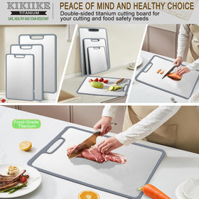 KIKIIKE easy-clean titanium surface stays hygienic and quick to rinse.