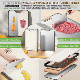 KIKIIKE dishwasher-safe, non-porous surface for fast, hygienic cleaning after use.