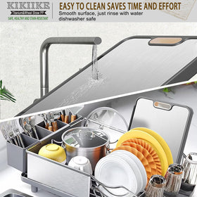 KIKIIKE water-storage recess features to manage liquids during heavy chopping.