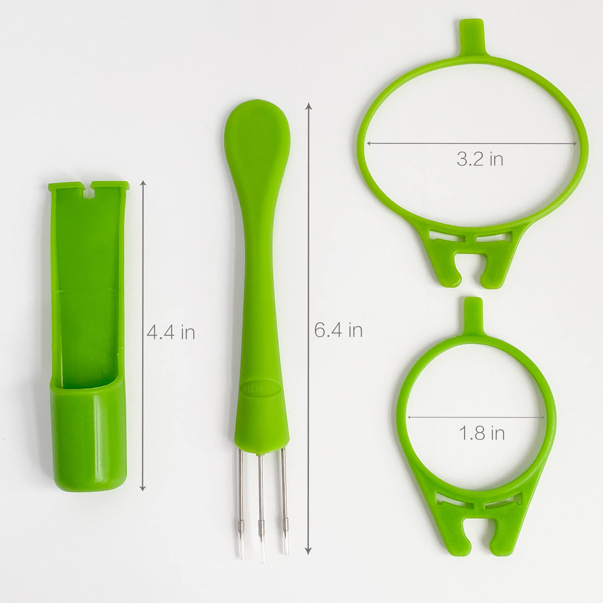 KIKINIKO top-rack safe design eases cleanup after snacking.