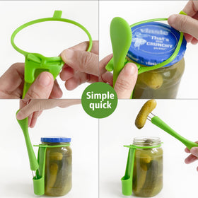 KIKINIKO pickle-holster enables safe, one-handed operation.