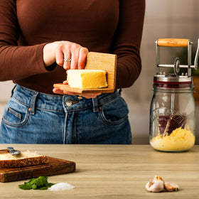 Kilner paddles used for gnocchi rolling showcases multi-purpose use.