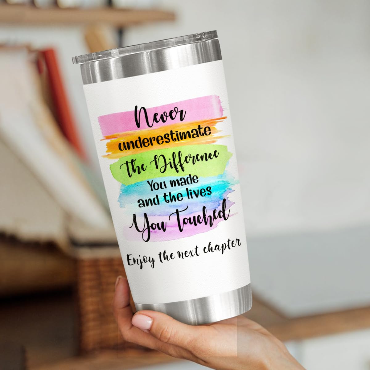 Kilyhome tumbler suitable for indoor and outdoor use.
