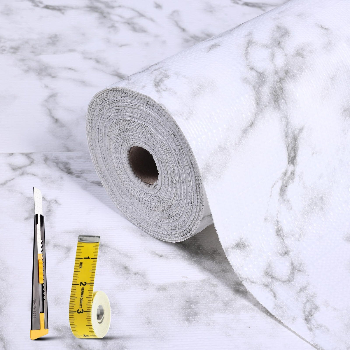Kimhan drawer liner with non-slip surface keeps items secure.