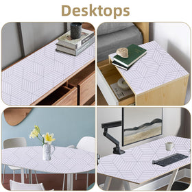 Kimhan non-adhesive design allows easy repositioning and cleaning.