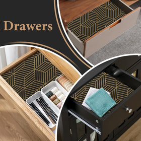 Kimhan liner features stain-resistant fabric for quick cleaning