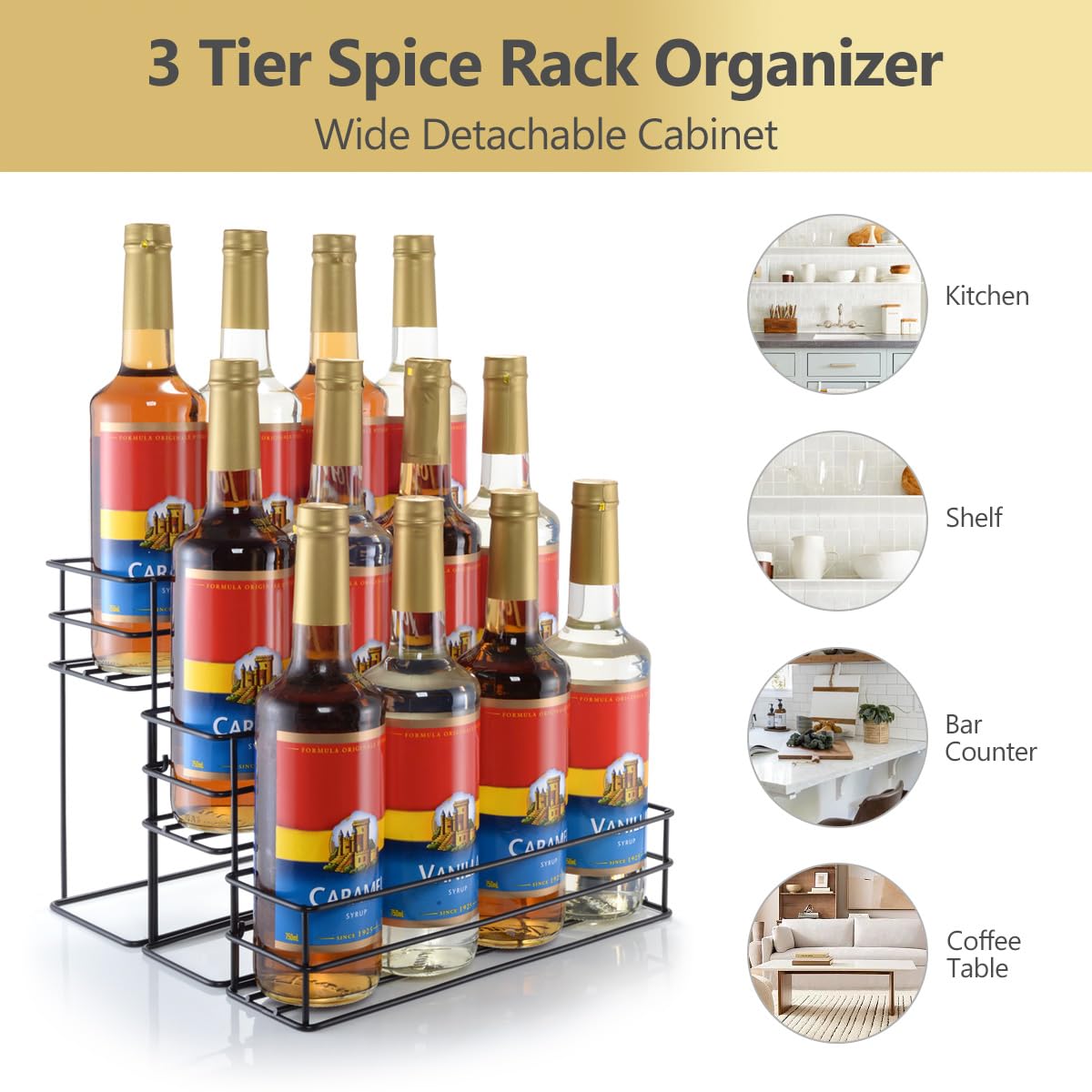kimilus kitchen bar storage stand fits modern kitchens and cafes