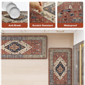 KIMODE waterproof easy-clean kitchen mat resists spills in busy kitchens