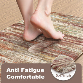 KIMODE anti-fatigue mat 29x17 for comfortable standing at the counter.