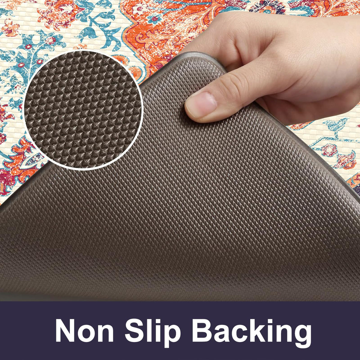 KIMODE purple 17x29 mat provides versatile coverage for tight layouts.