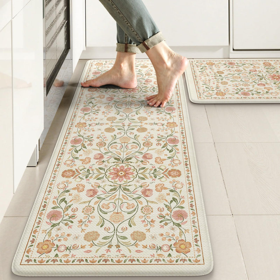 KIMODE anti-fatigue mat long rectangular kitchen mat for comfortable standing