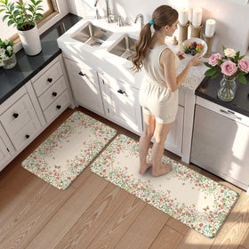 Kimode mats with beveled edges for safer standing