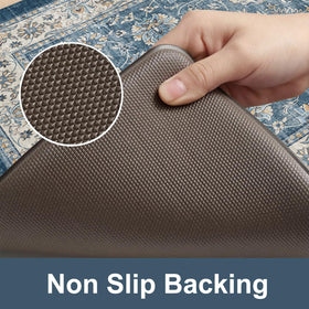 Kimode anti-slip bottom keeps mats in place on any floor.
