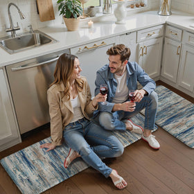 KIMODE mat by the sink area highlighting easy cleaning