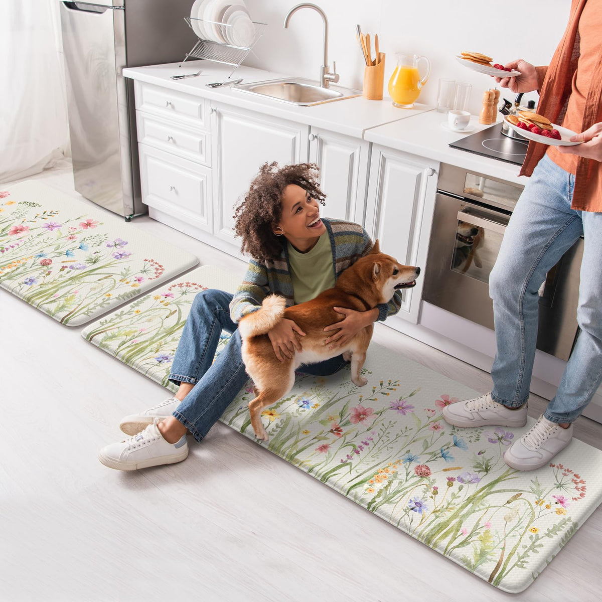 Kimode comfortable standing mat for sink and desk tasks