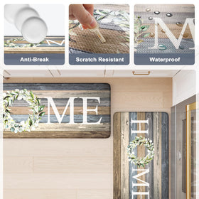 KIMODE 29-inch mat helps create a practical sink area.