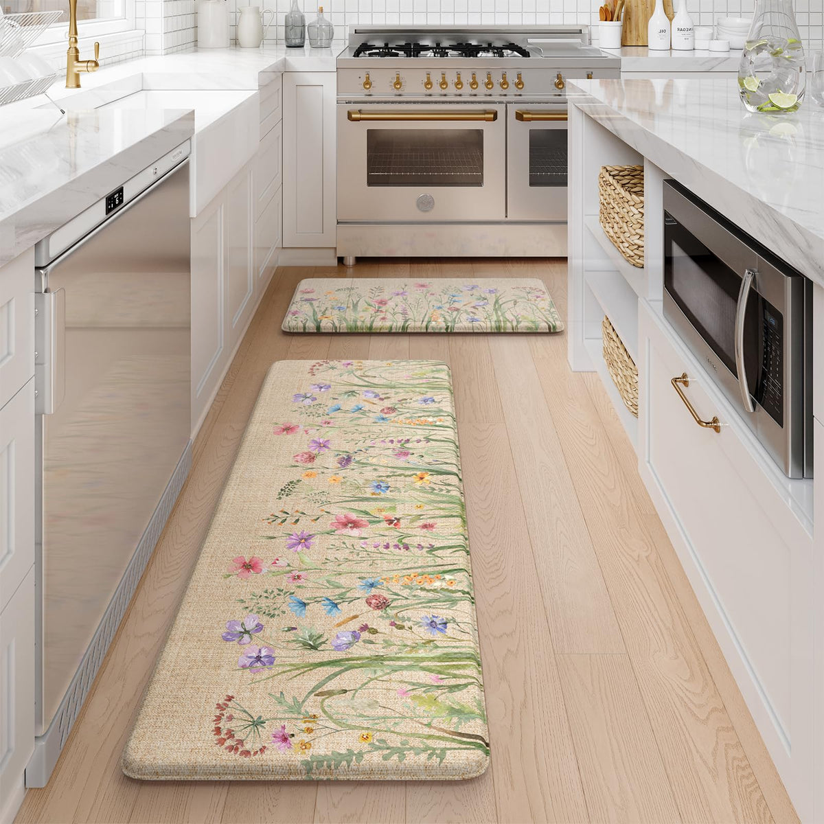 Kimode durable PVC construction for long-lasting kitchen comfort.