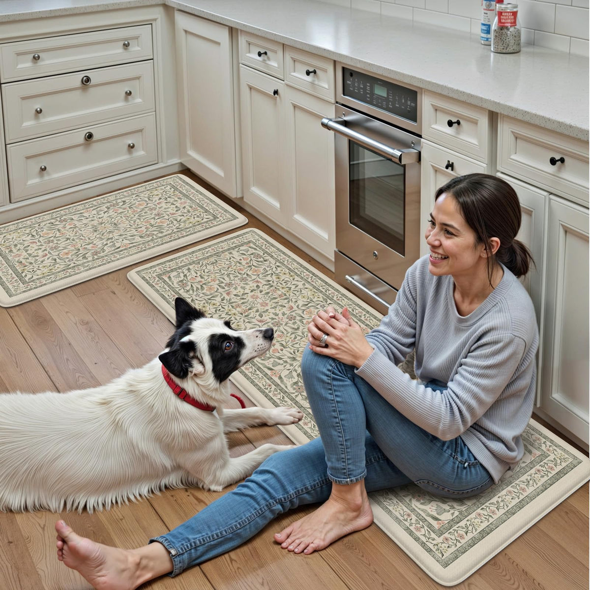 Kimode mats suit kitchen, laundry, office, and other high-traffic spaces.