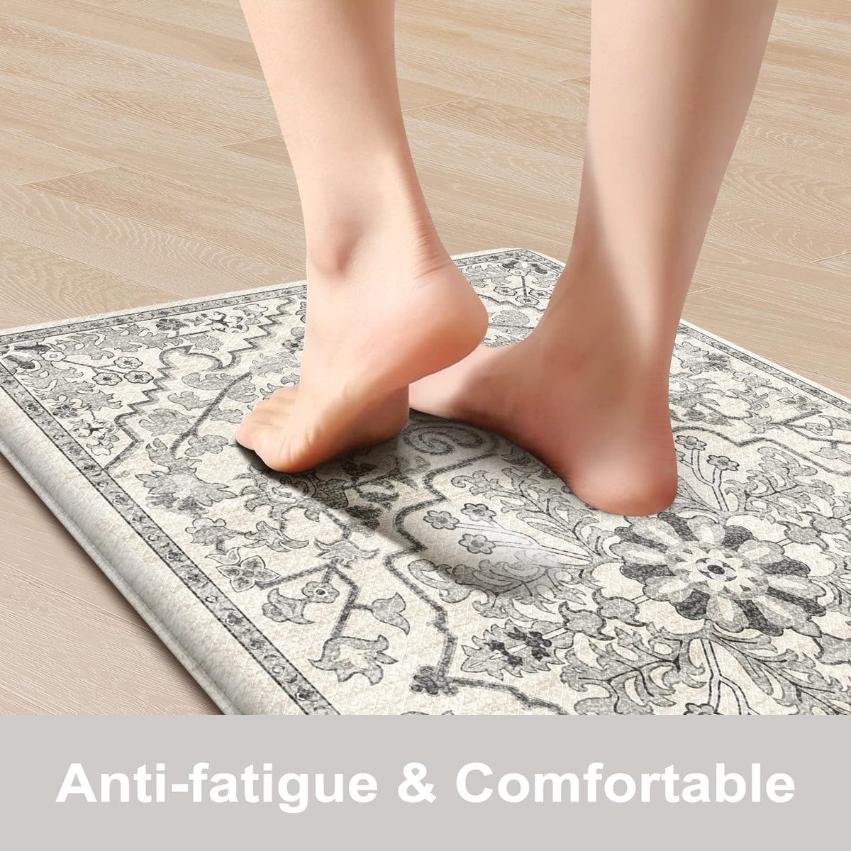 KIMODE memory foam core delivers soft underfoot support.