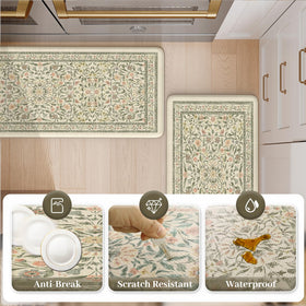 Kimode waterproof and easy-clean surface resists stains after meals.