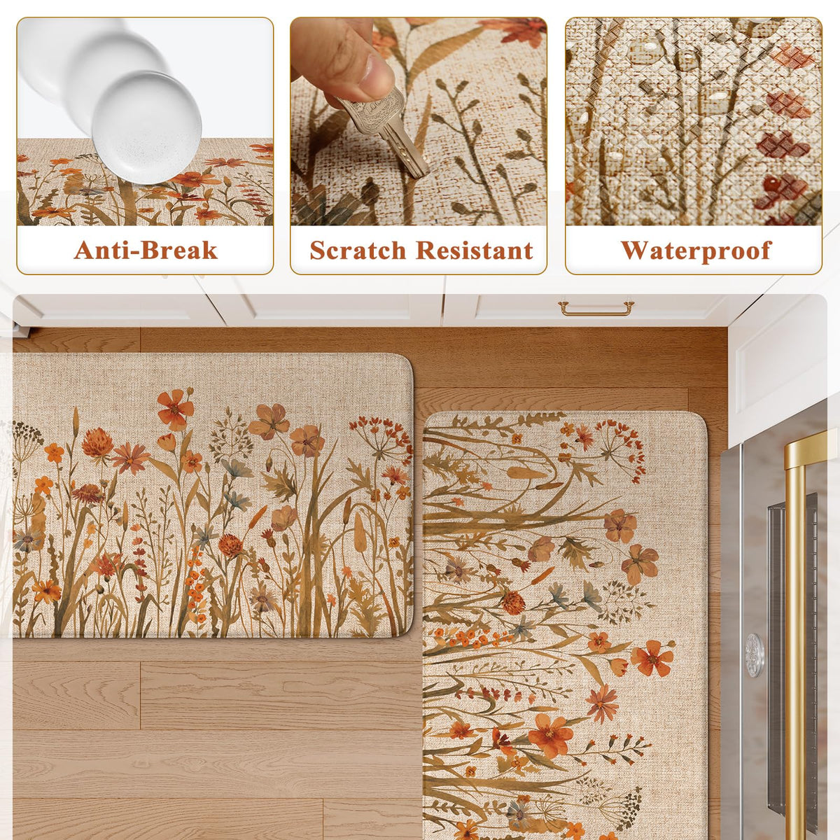 KIMODE two-piece mats can be used separately or together.