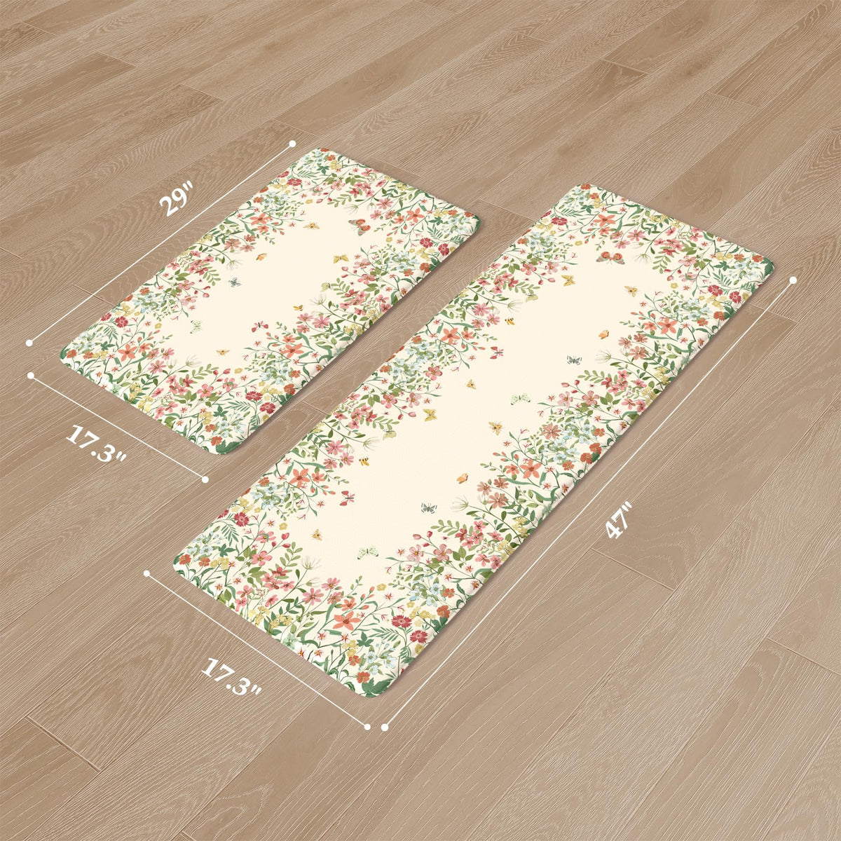 Kimode memory foam kitchen rug providing soft, supportive surface