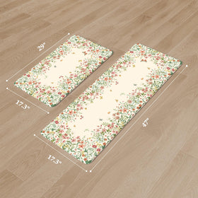 Kimode memory foam kitchen rug providing soft, supportive surface