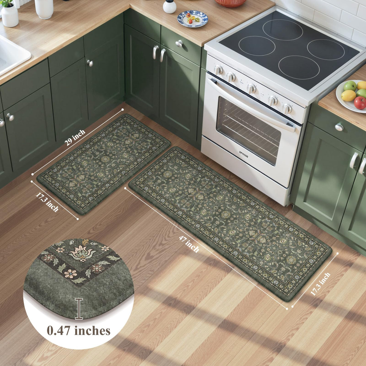 KIMODE two-piece set fits multiple kitchen layouts