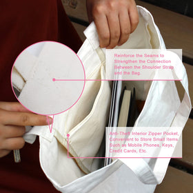 Kimoli eco-friendly canvas bag packaging emphasizes simple, sustainable gifting.