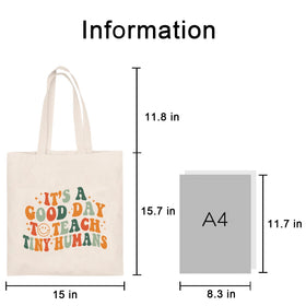 Kimoli teacher appreciation tote product shot ideal for gifting and events.