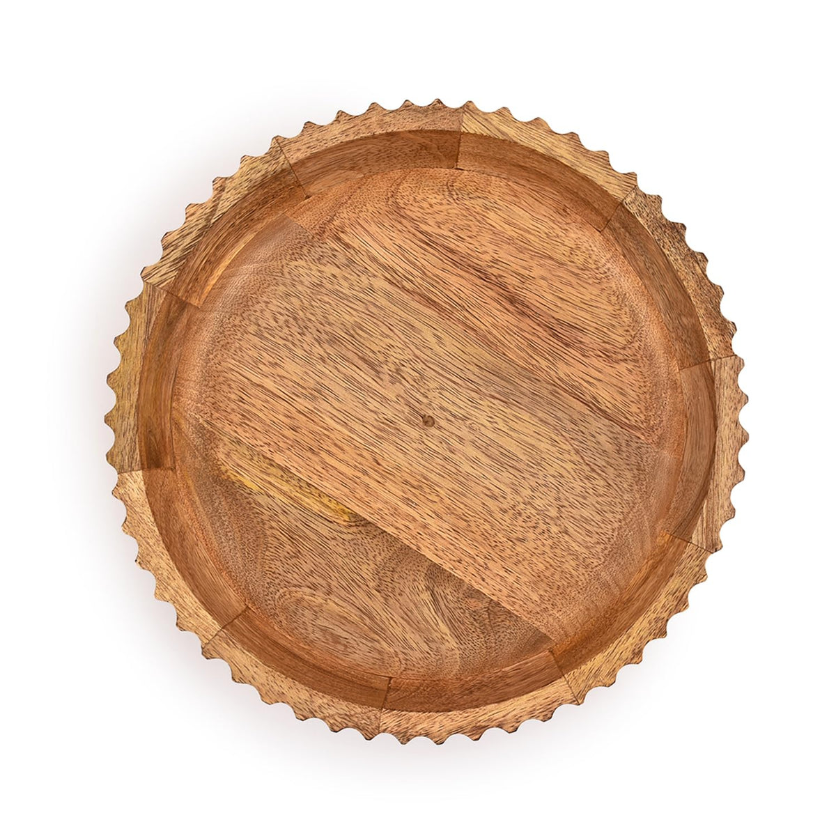 Kimona fruit bowl exterior pattern showing handcrafted details