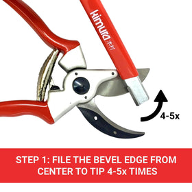 Kimura sharpener handle close-up with non-slip vinyl grip
