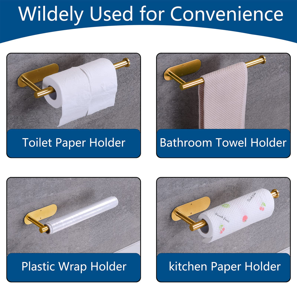 Kinbrace self-adhesive install on smooth walls without drilling