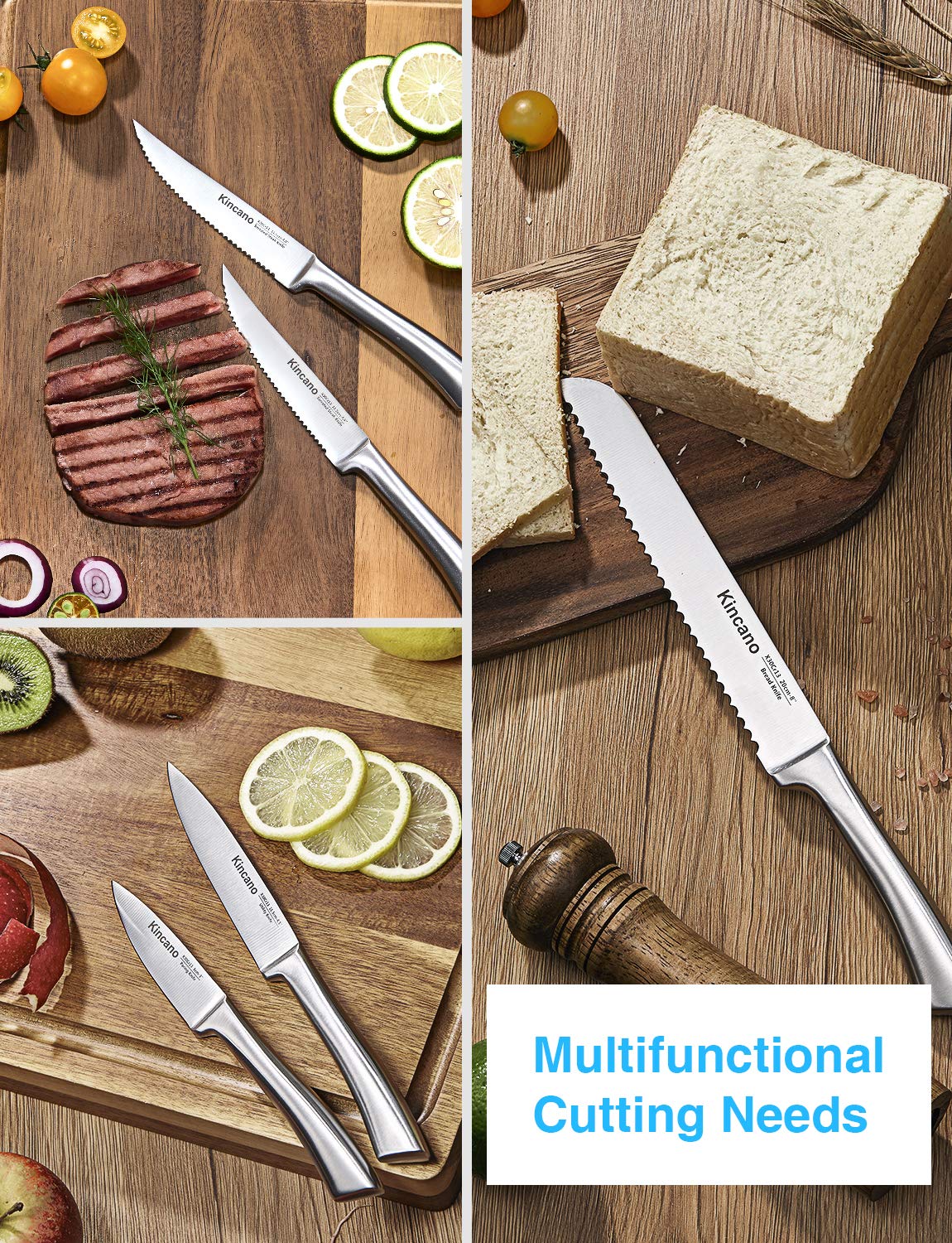 Kincano 8-inch carving knife delivers smooth roasts and poultry cuts