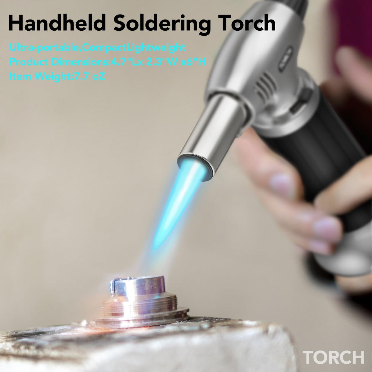 KinetiFire ceramic-nozzle resisting heat for precise, long-lasting performance.