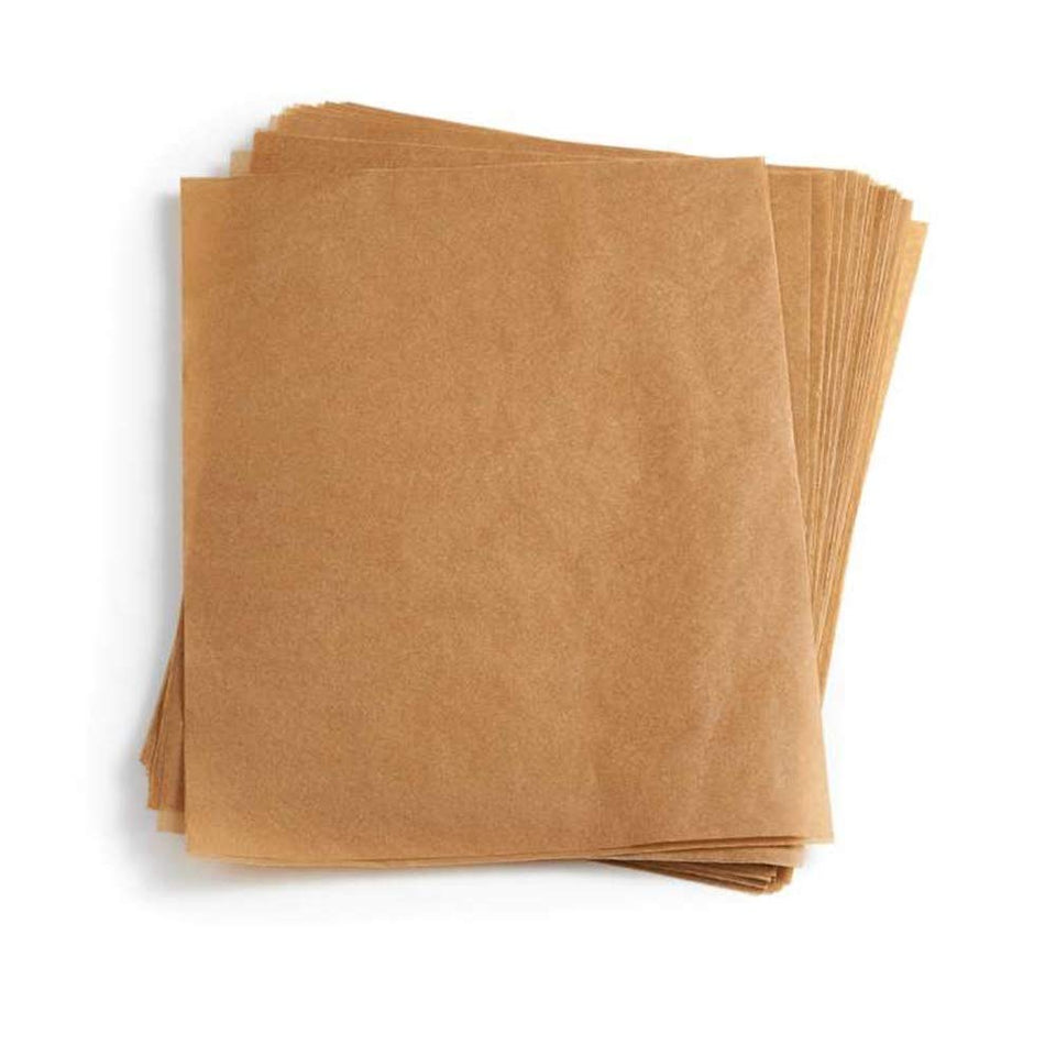 King Arthur parchment pre-cut on half-sheet pan for even browning and easy clean-up