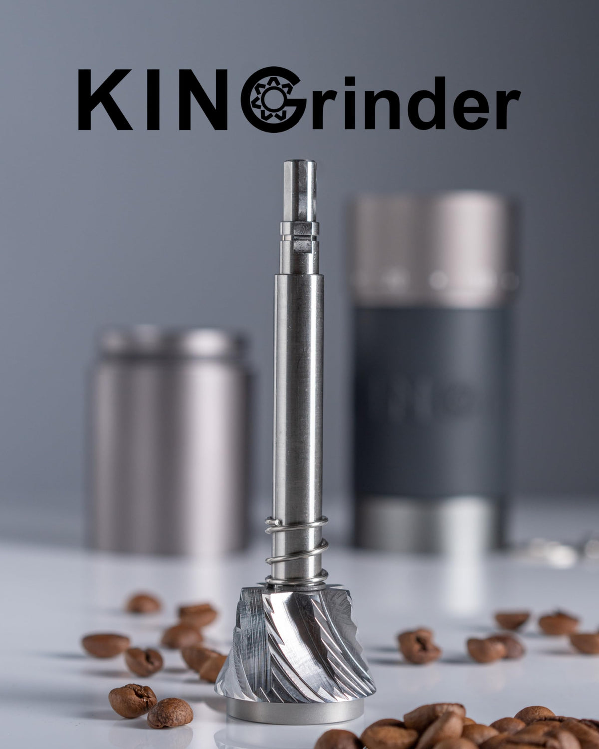 KINGrinder K6 hopper capacity 25-35g suited for single-serve to small batches