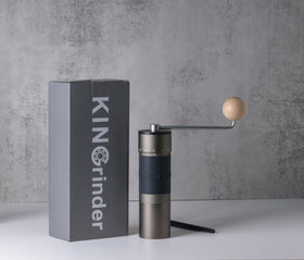 KINGrinder K6 interior adjustment dial supports fine to coarse settings for various brews
