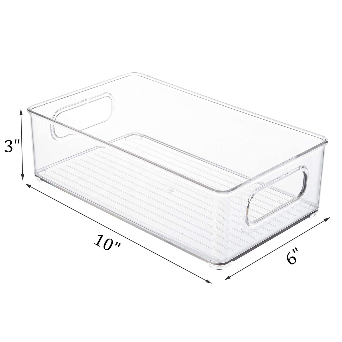 Kingrol fridge bin set keeps snacks organized and reachable in the refrigerator