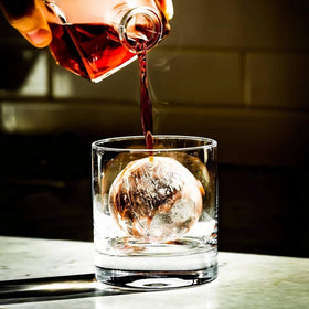 Kingrol 10 oz glass suits whiskey stones and on-the-rocks cocktails