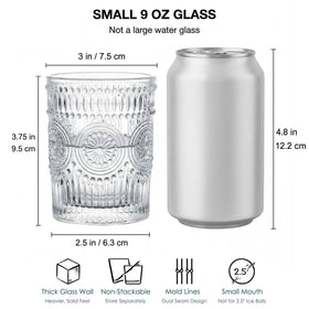 Kingrol heavyweight glass with crystal clarity, elevating beverage presentation.