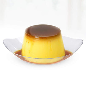 Kingrol mini dessert plates suited for hors d'oeuvres at events.