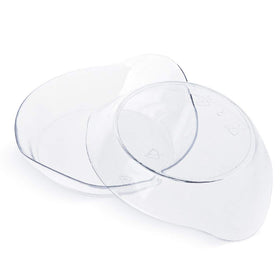 Kingrol mini dessert plates stacked for easy prep and portable party setup.