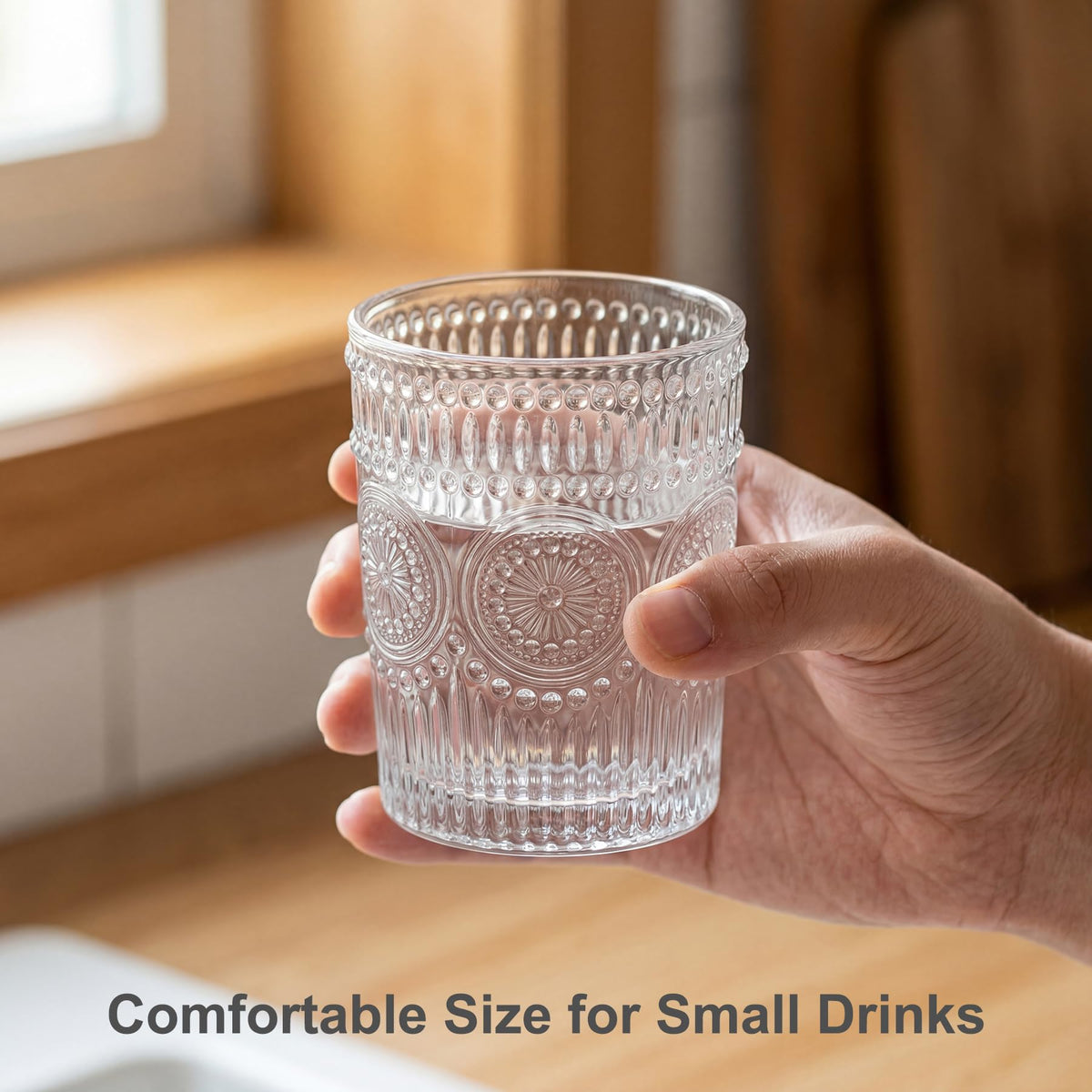 Kingrol vintage embossed design adds tactile charm to table settings.