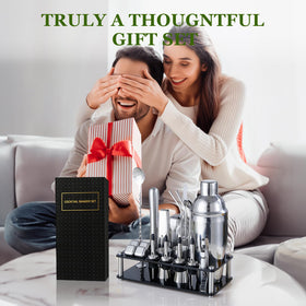 KINGROW complete home bar kit elevates entertaining with professional flair.
