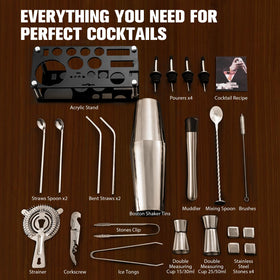 KINGROW muddler and stirring tools designed for crafting fresh cocktails.