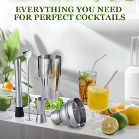 KINGROW stainless-steel stones add chill to drinks without dilution.