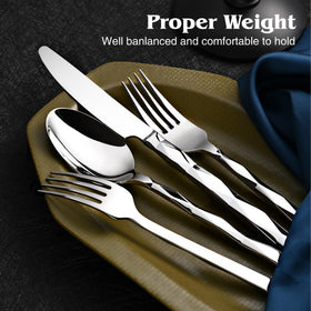 Kingstone 18/10 stainless steel resists rust and bending.