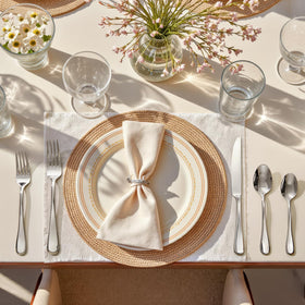 Kingstone modern-design handles add contemporary style to every meal.