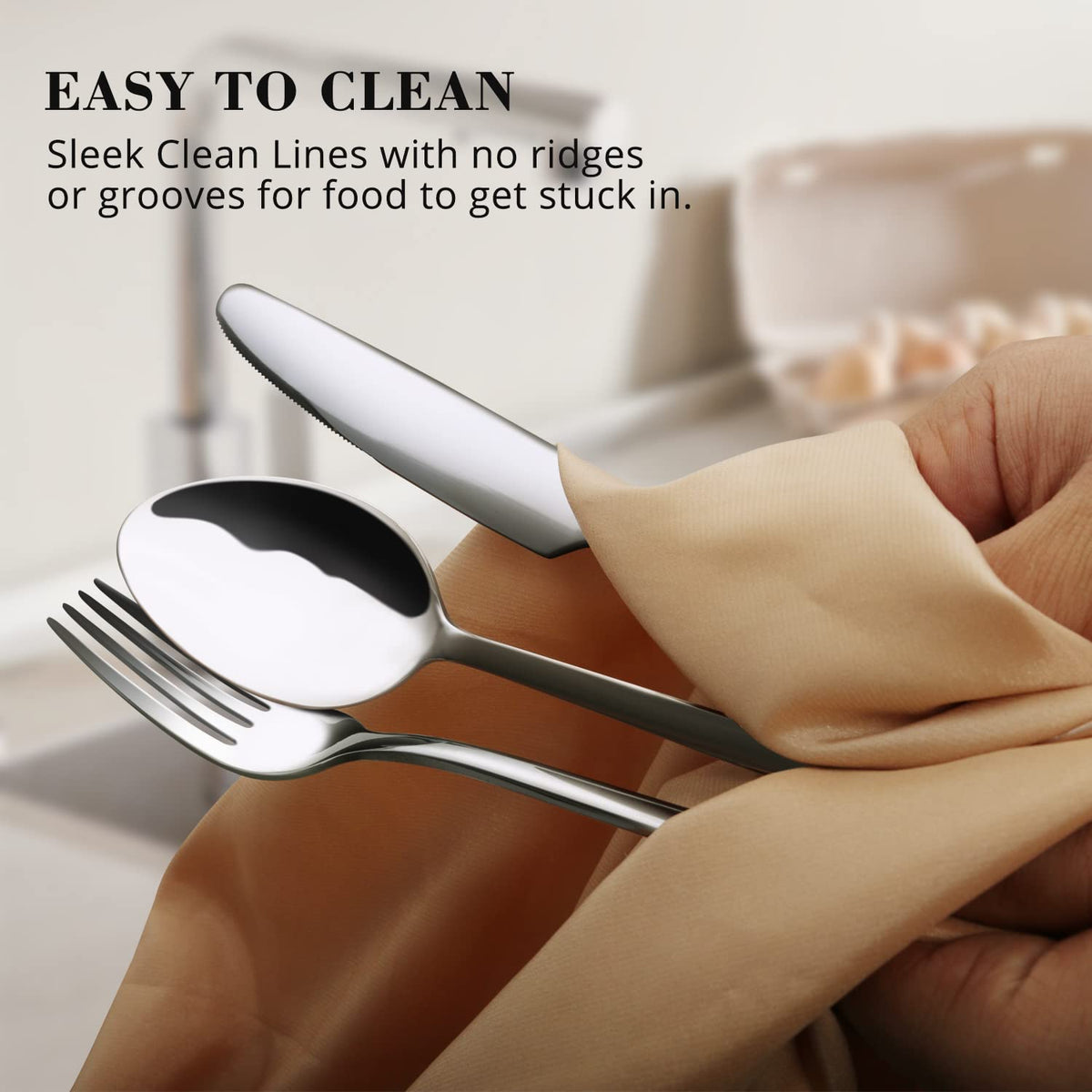 KingStone teaspoon suited for precise stirring and tea time.